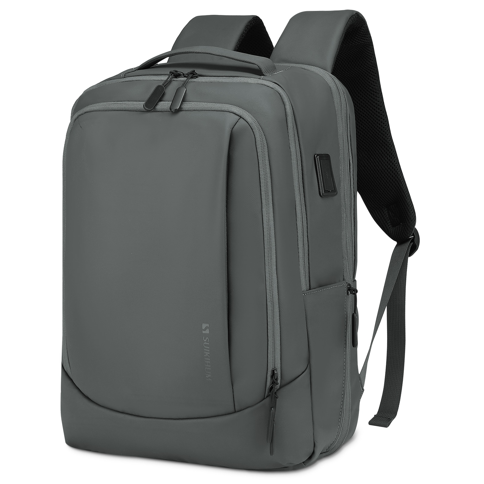 herschel backpack with trolley sleeve Heritage Store your laptop Rainier Color:Metallic Black Bag Best Hiking Backpack
