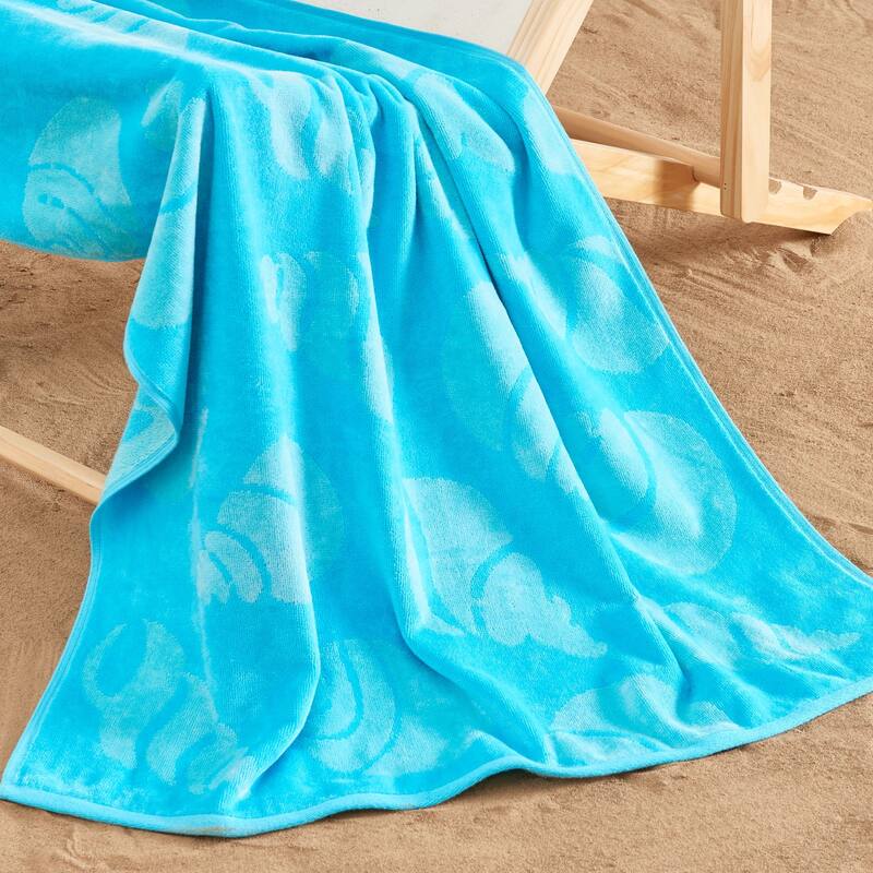 Luxurious Cotton Printed Beach Towel