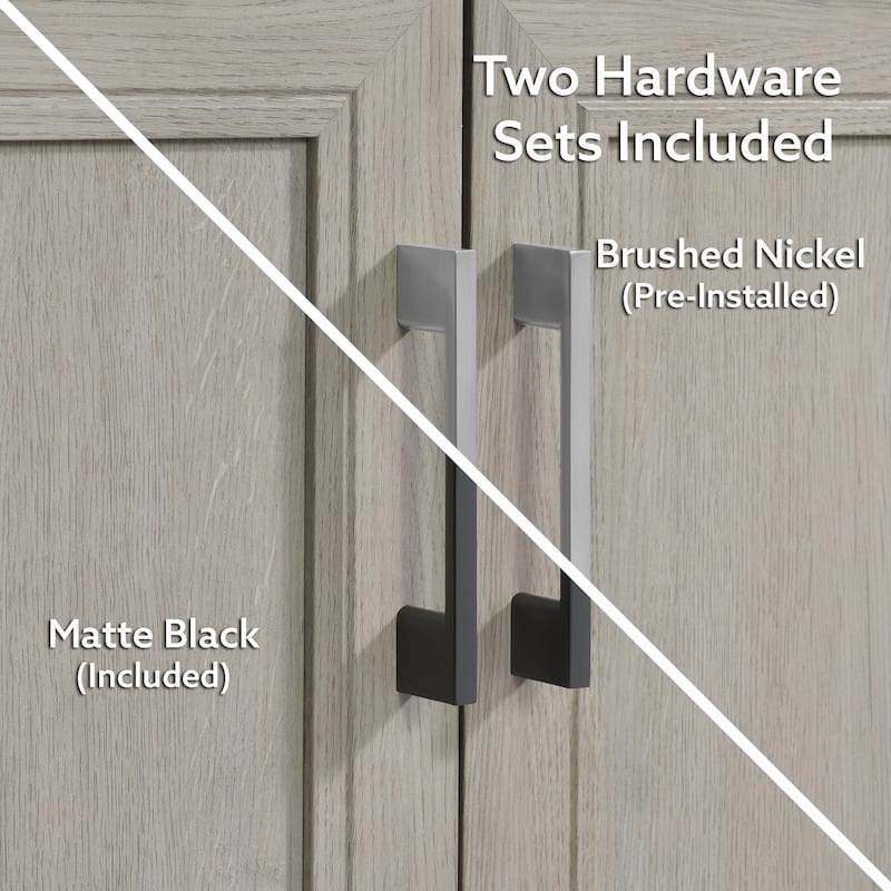 Blakely Vanity with Mirror and 12-inch Side Cabinet