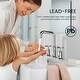 preview thumbnail 15 of 33, Widespread Bathroom Sink Faucet Double Handle Bathroom Sink Faucet