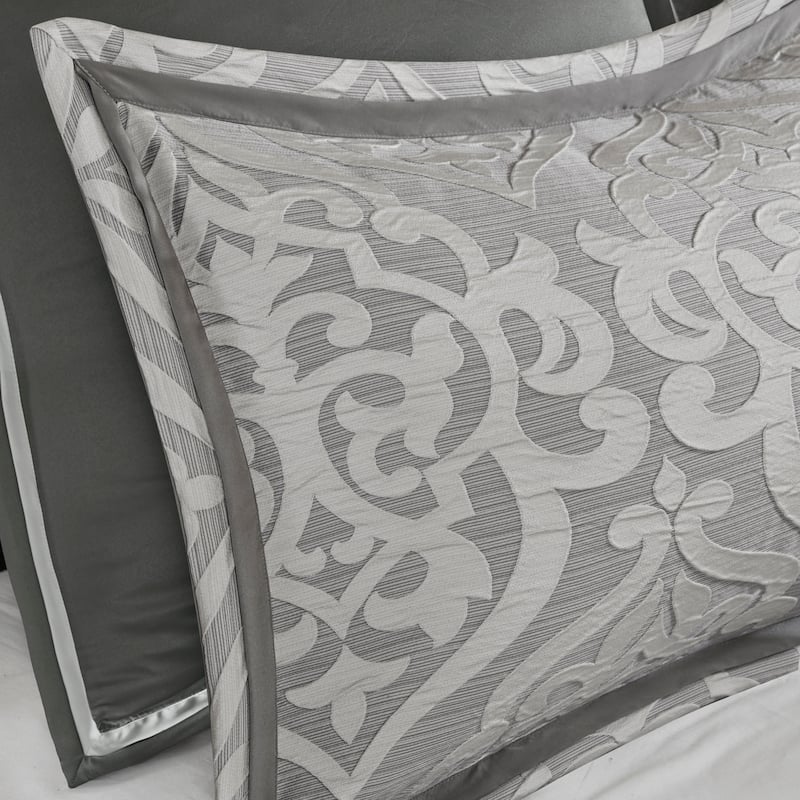 Madison Park Dillon 8 Piece Jacquard Comforter Set