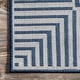 preview thumbnail 3 of 7, Nuloom Leah Classic Bordered Indoor/Outdoor Area Rug