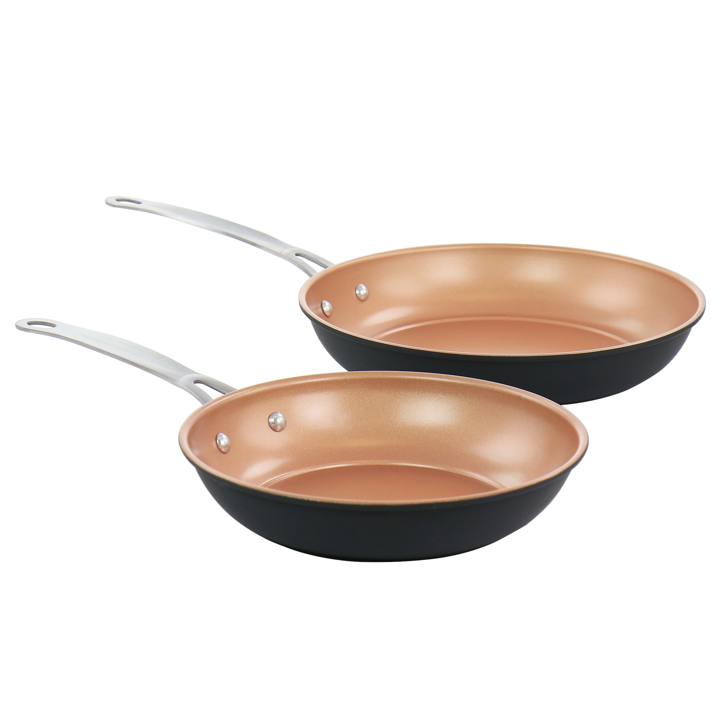 Enameled Chestnut Pan