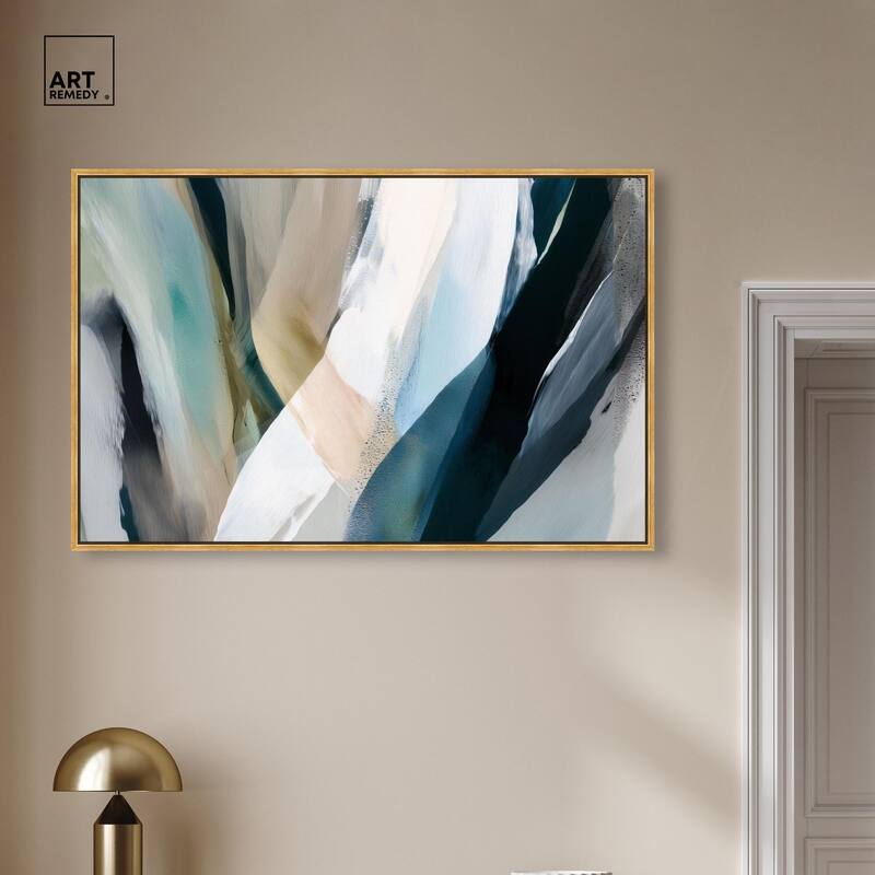 Sweeping Forms II Canvas by Art Remedy