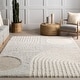 preview thumbnail 6 of 8, Nuloom Sydney High-Low Contemporary Shag Area Rug