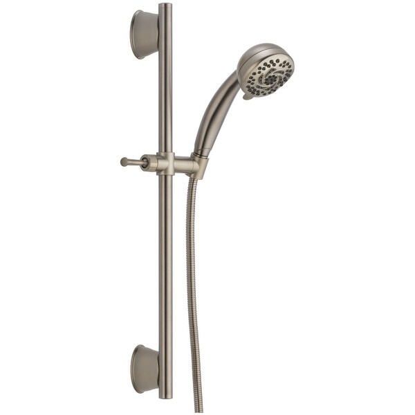 Delta 51599-DS 1.75 GPM Universal Slide Bar with Multi Function Handshower and Touch-Clean® Technology