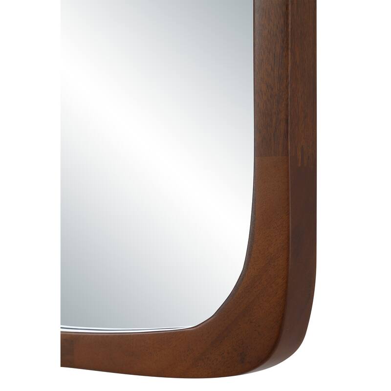 Renwil Sisley 36" H x 24" W Wall Mirror, Brown