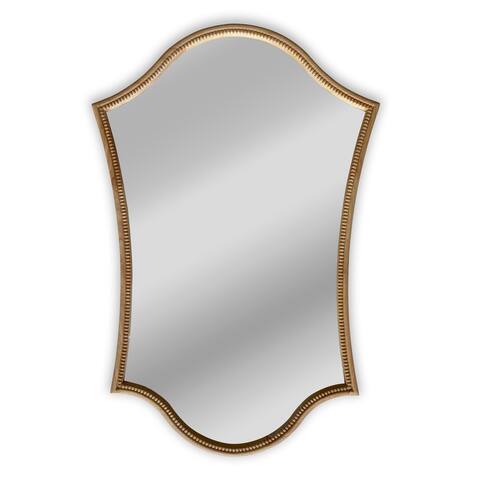 Maple Framed Wall Mounted Accent Mirror