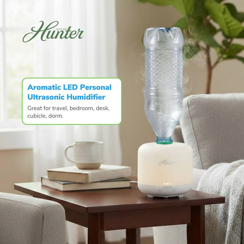 Hunter Aromatic LED Ultrasonic Humidifier