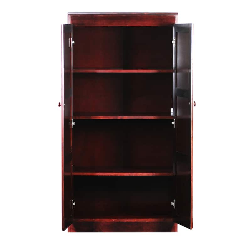 Concepts in Wood Storage Cabinet, 60 inch with 4 Shelve