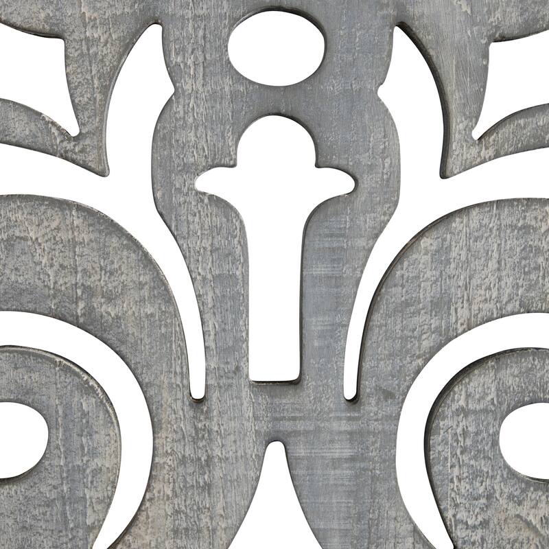 Kate and Laurel Palmares Wood Wall Art Plaque