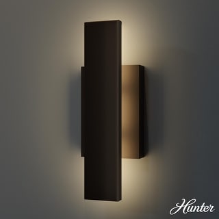 Hunter + Jasmine Roth Canoga 13" Integrated LED Wall Sconce - Hallway, Bedroom, Bathroom - Modern, Contemporary