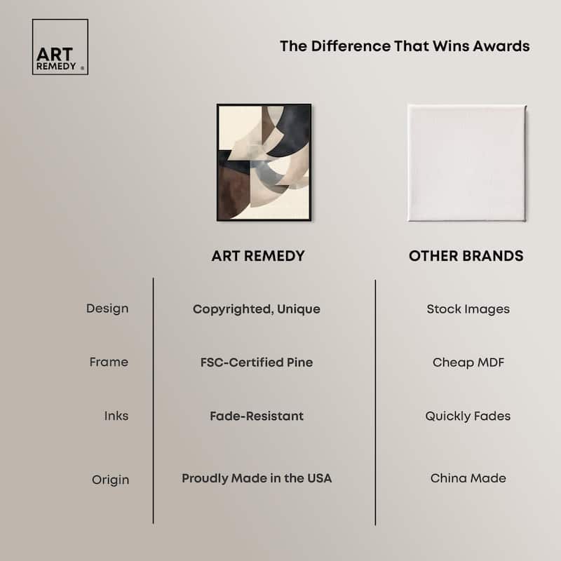 Planar Curves Canvas by Art Remedy