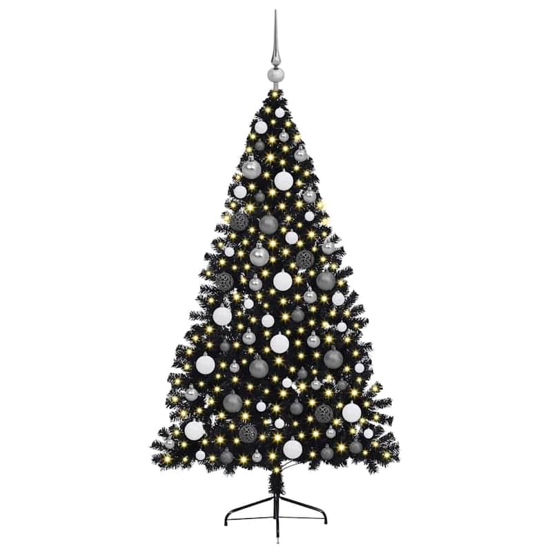 vidaXL Christmas Tree with Decorative String Lights