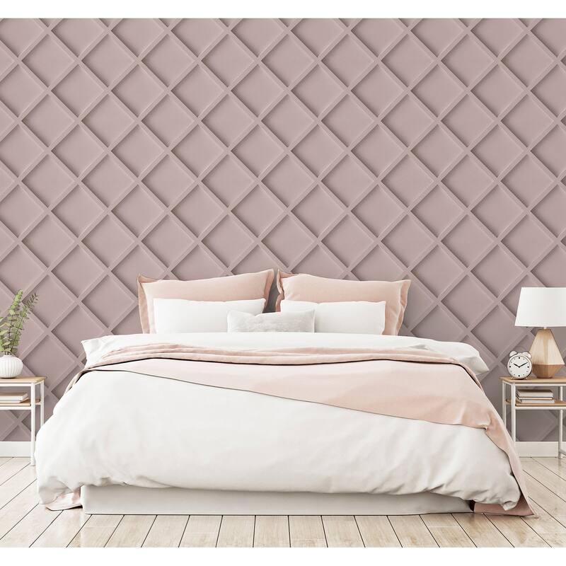 Arthouse Enid Pink Wood Wallpaper