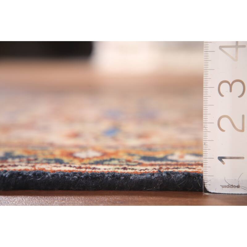 Oushak Accent Rug Hand-Knotted Wool Carpet - 2'10"x 4'11"