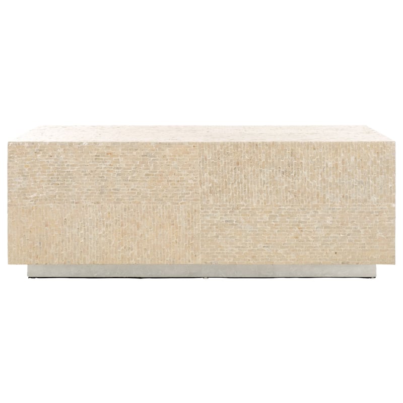 SAFAVIEH Scarlett Rectangular Prism Coffee Table - 48"W x 24"D x 17"H