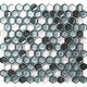 preview thumbnail 2 of 0, Apollo Tile 10 pack 10.8-in x 11.5-in Blue-White Hexagon Glossy-Matte Finish Glass Mosaic Floor and Wall Tile (8.63 Sq ft/case)