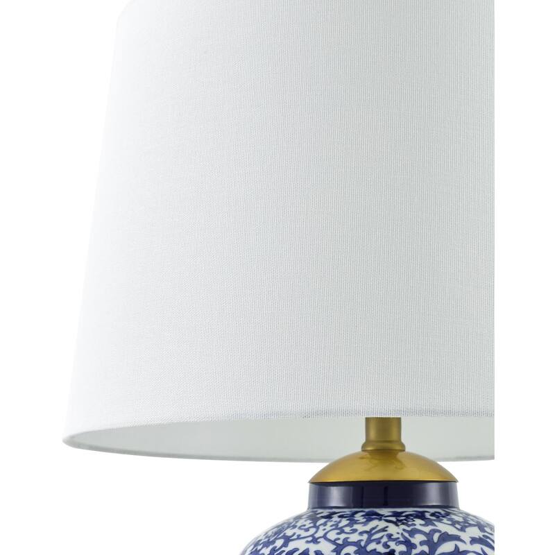 Livabliss Florezia Traditional Accent Table Lamp - 22"H x 15"W x 15"D