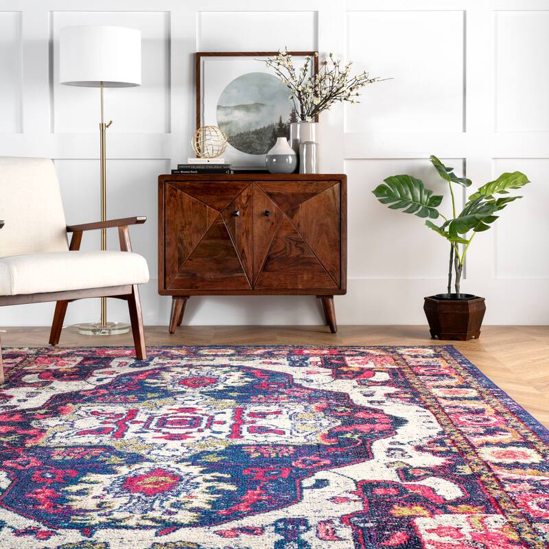 Nuloom Corbett Vintage Bohemian Area Rug