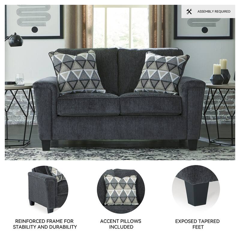 Signature Design by Ashley Abinger Loveseat - 61" W x 38" D x 39" H
