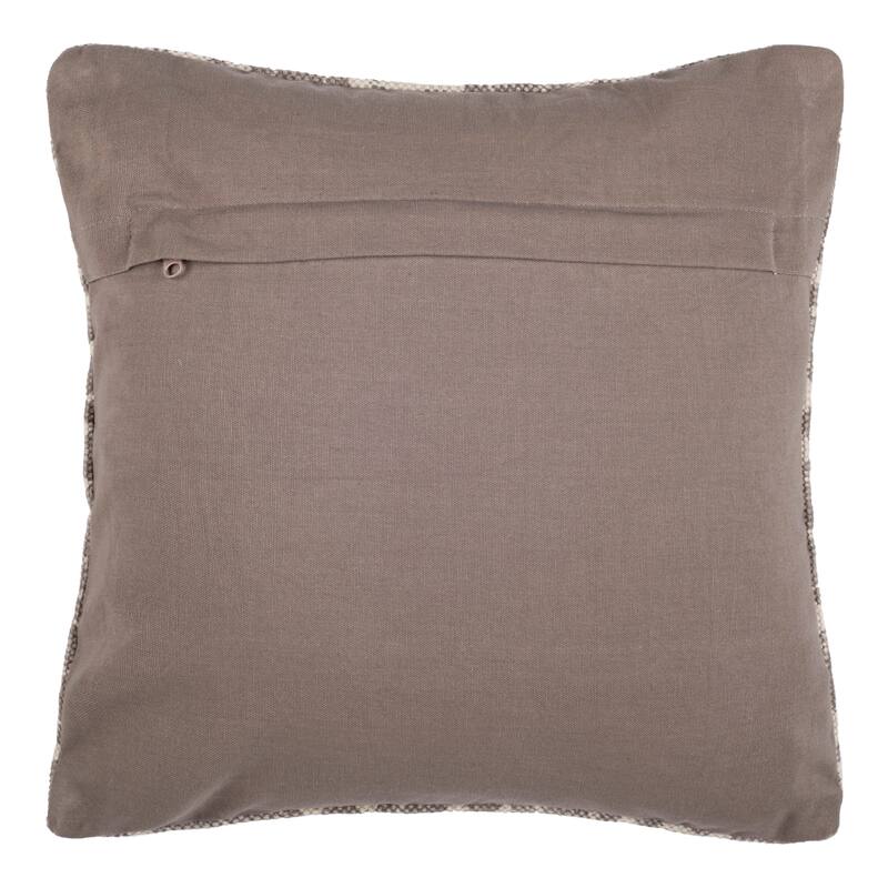 SAFAVIEH Home Collection Benzon Boho Beige/Cream 18-inch Square Decorative Pillow