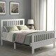 preview thumbnail 4 of 14, Full Size Wood Platform Bed with Headboard and Footboard