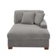 preview thumbnail 164 of 190, Modern Modular Sectional Sofa Corduroy Chaise Lounges