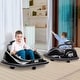 preview thumbnail 3 of 6, 360 Degree Rotating Electric Bumper Car for Kids with Remote Control, LED Lights, and 3 Songs, Safe and Fun Ride for Toddlers