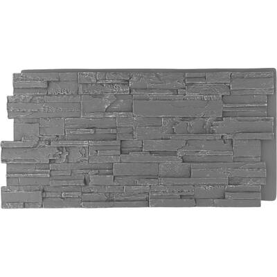 Cascade Stacked Stone, StoneWall Faux Stone Siding Panel
