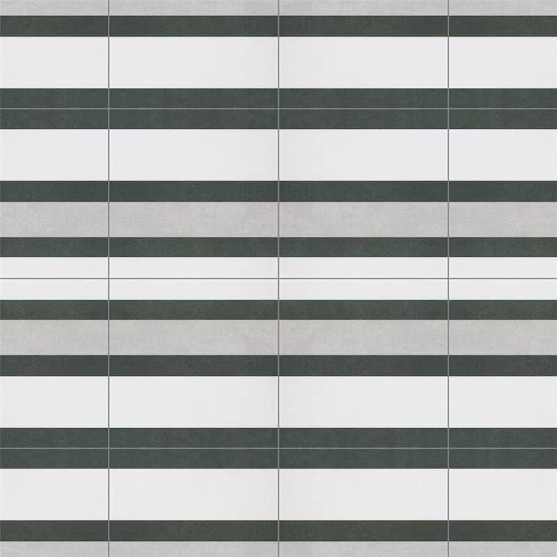 Merola Tile Twenties Frame 7-3/4" x 7-3/4" Ceramic Floor and Wall Trim