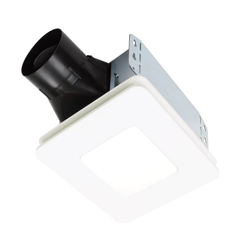 Broan BEL8 Roomside 80 CFM 1.5 Sone Ceiling Mounted Energy Star - White
