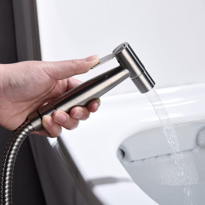 Handheld Bidet Sprayer for Toilet-Adjustable Water Pressure Control - 8.66 x 6.88 x 2.75 inch