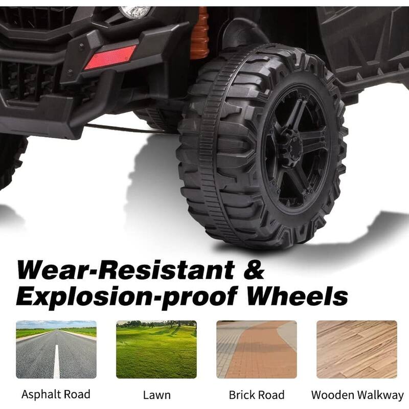 12V Ride On UTV, Kid Electric Powered Wheel Vehicle for Kids Gift