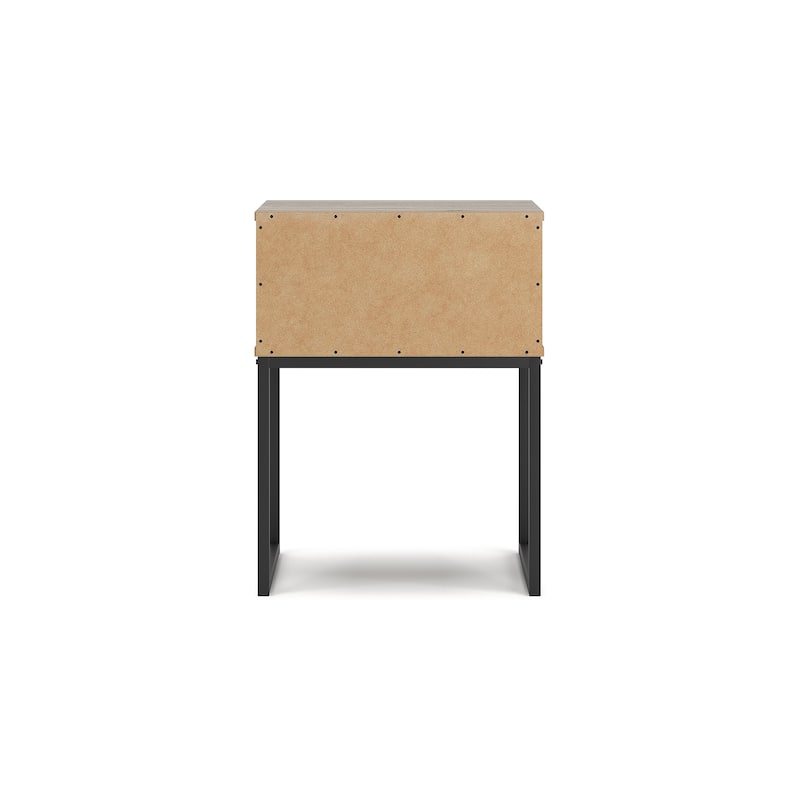 Signature Design by Ashley Deanlow Honey Panel Headboard with Dresser and Nightstand