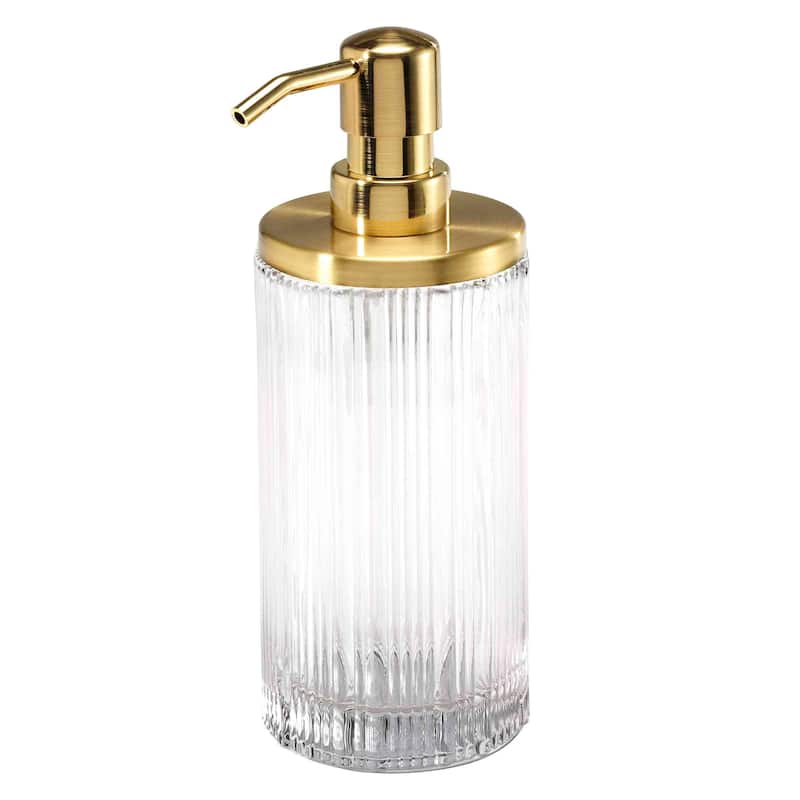 Nicole Miller Louise Lotion Dispenser - Clear - Lotion Dispenser