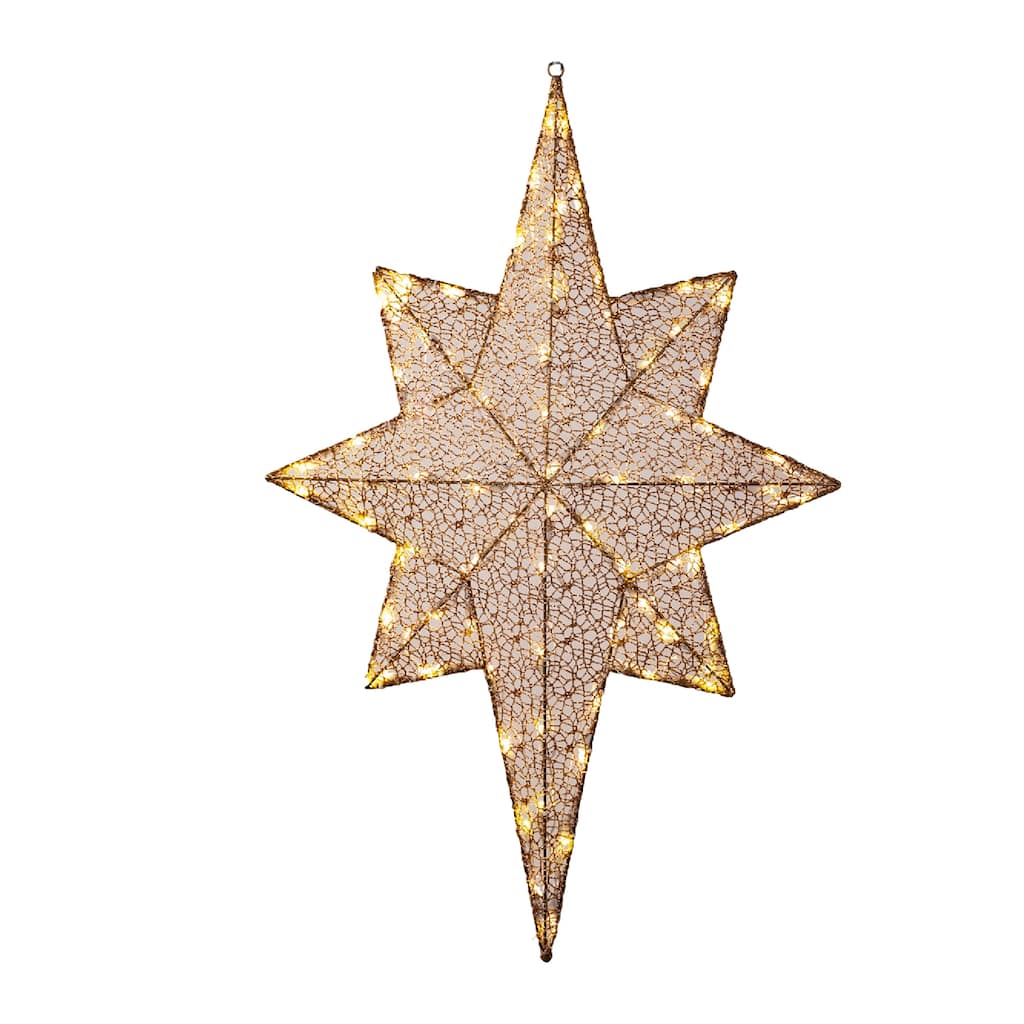Christmas 3 ft. Lighted Hanging Bethlehem Star