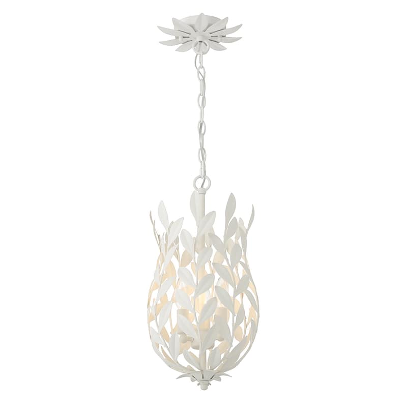 Crystorama Lighting Group 563 Broche 3 Light 10" Wide Taper Candle