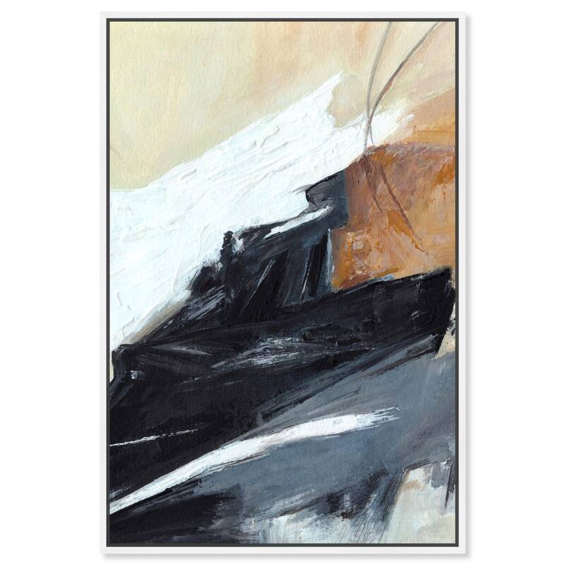 Wandering Moments II Canvas by Art Remedy - White - 24" x 36"