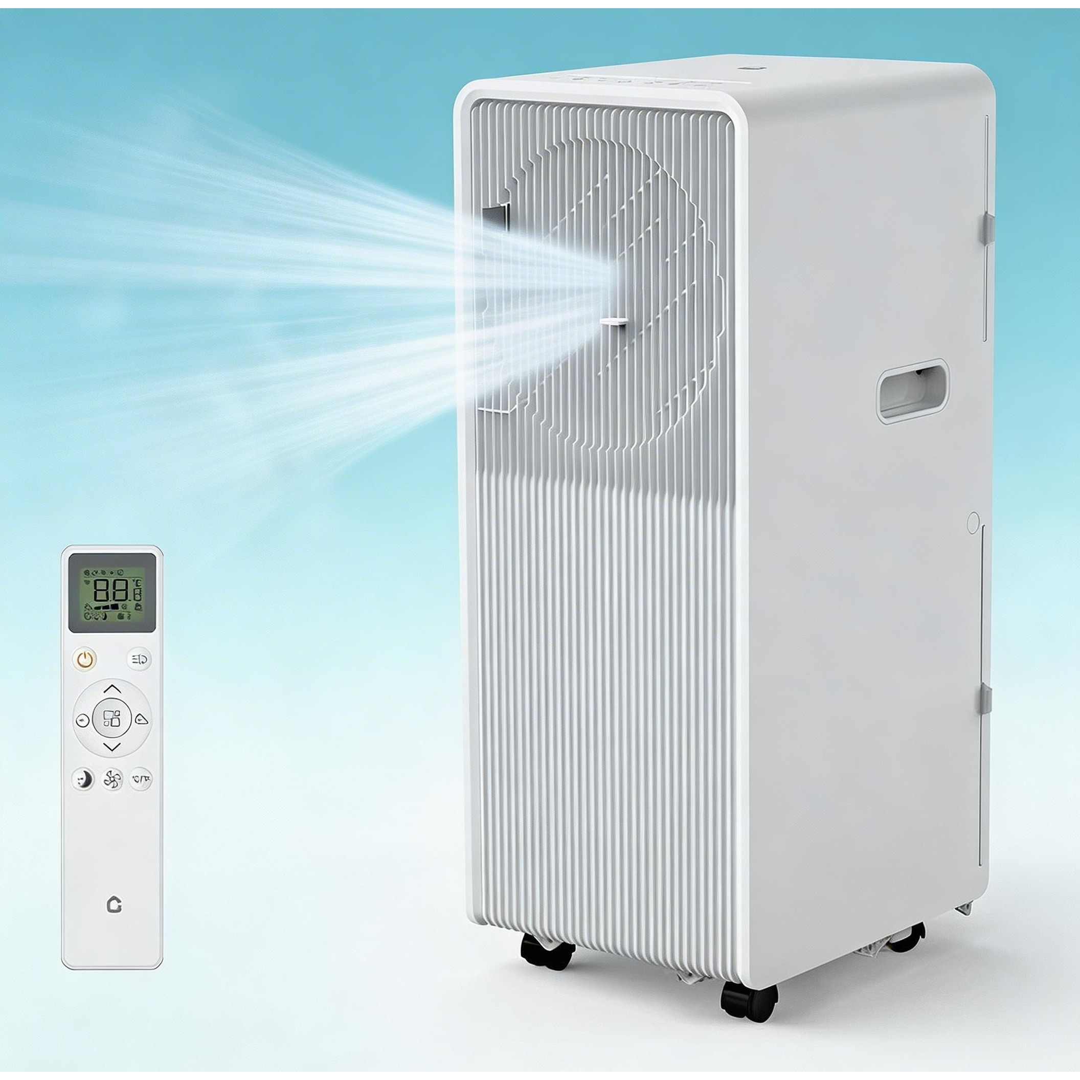 8,000 BTU Portable Air Conditioner, 3-IN-1