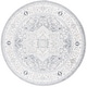 preview thumbnail 13 of 11, SAFAVIEH Layla Marlyse Shabby Chic Farmhouse Rug 6'7" Round - Ivory Grey/Charcoal - Round