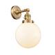 Option Brushed Brass / Matte White
