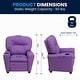 preview thumbnail 96 of 191, Contemporary Kids Recliner with Cup Holder