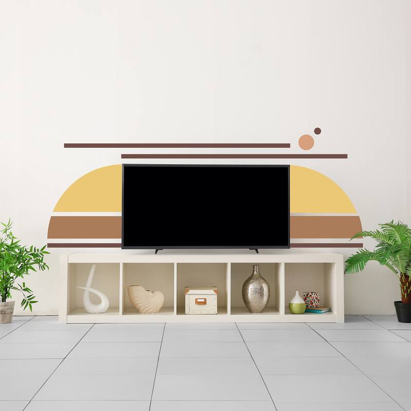 Very Gay Paint Rise Up Lights Modular Mural Peel and Stick Wall Decals