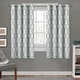 preview thumbnail 37 of 41, Exclusive Home Kochi Light Filtering Linen Blend Grommet Top Curtain Panel Pair 54" w x 63" l - Seafoam