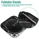 preview thumbnail 2 of 8, Costway Black Outdoor Solar Dome Inground &Above Ground Swimming Pool