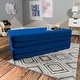preview thumbnail 18 of 23, Jaxx Big Kids Convertible Sleeper Sofa & Ottoman Set