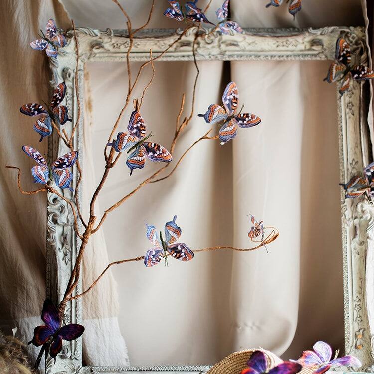 RusticReach Butterfly Clips Randomly Picked Set of 5 - Multi