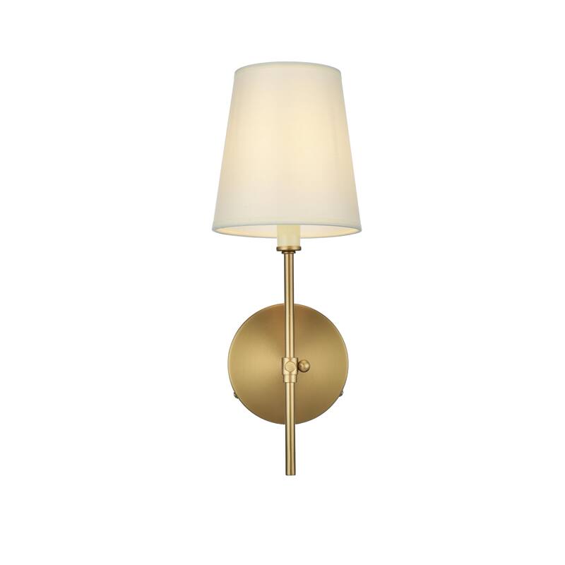 Mel Collection Wall Sconce D5.5 H15 Lt:1 Black Finish