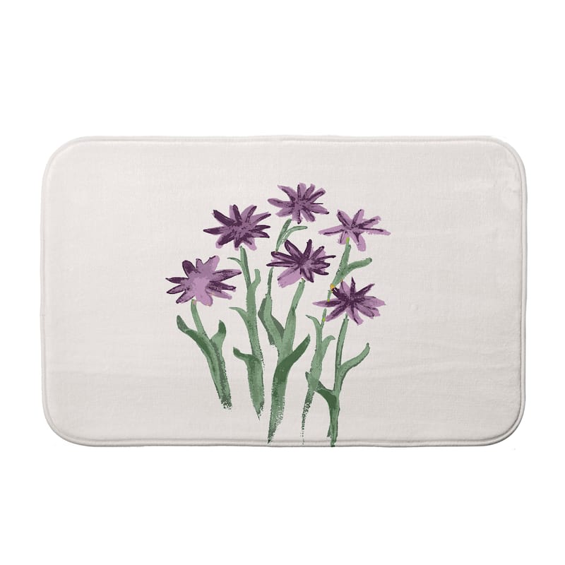 Aster Bath Mat - 21 x 34 - Purple